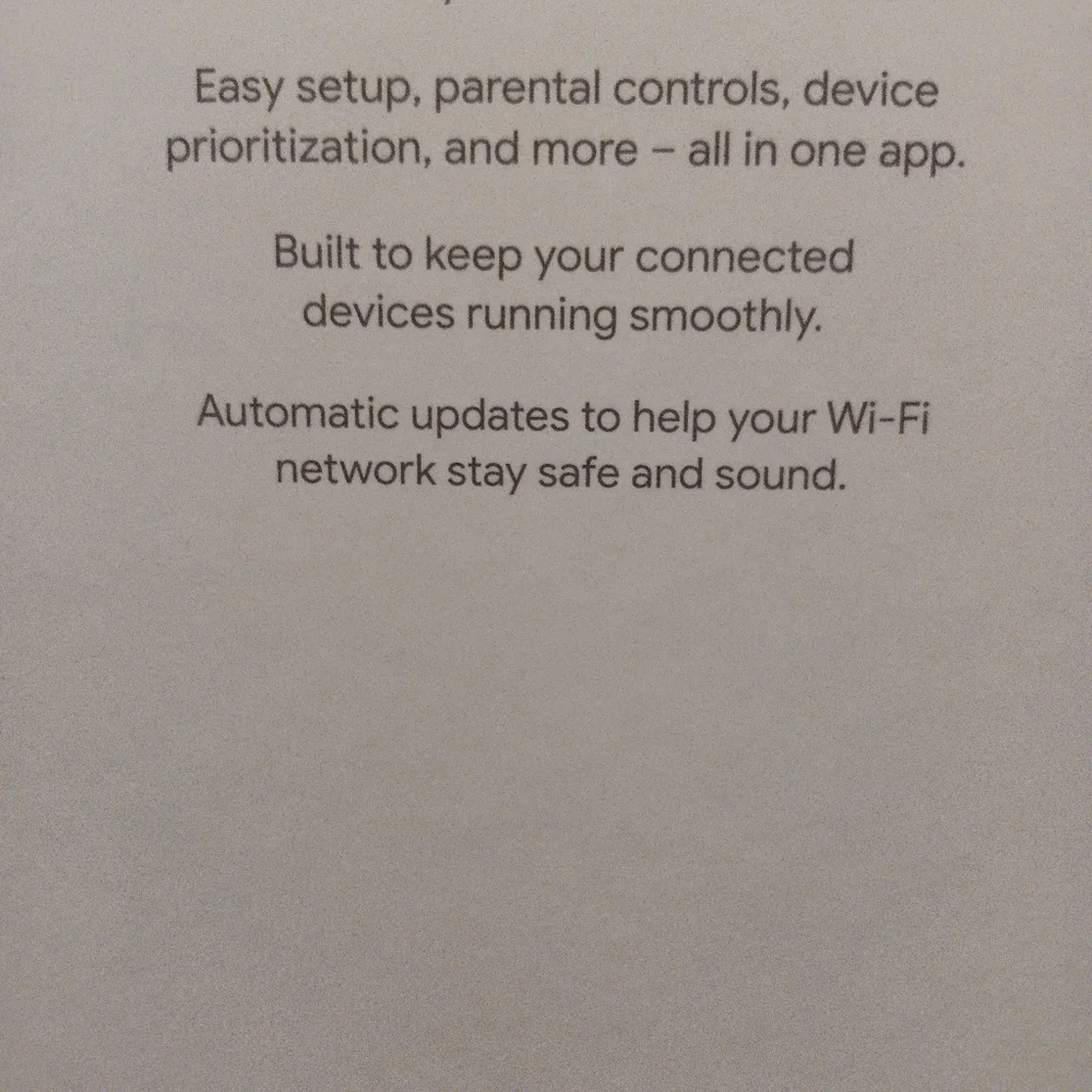 Google router